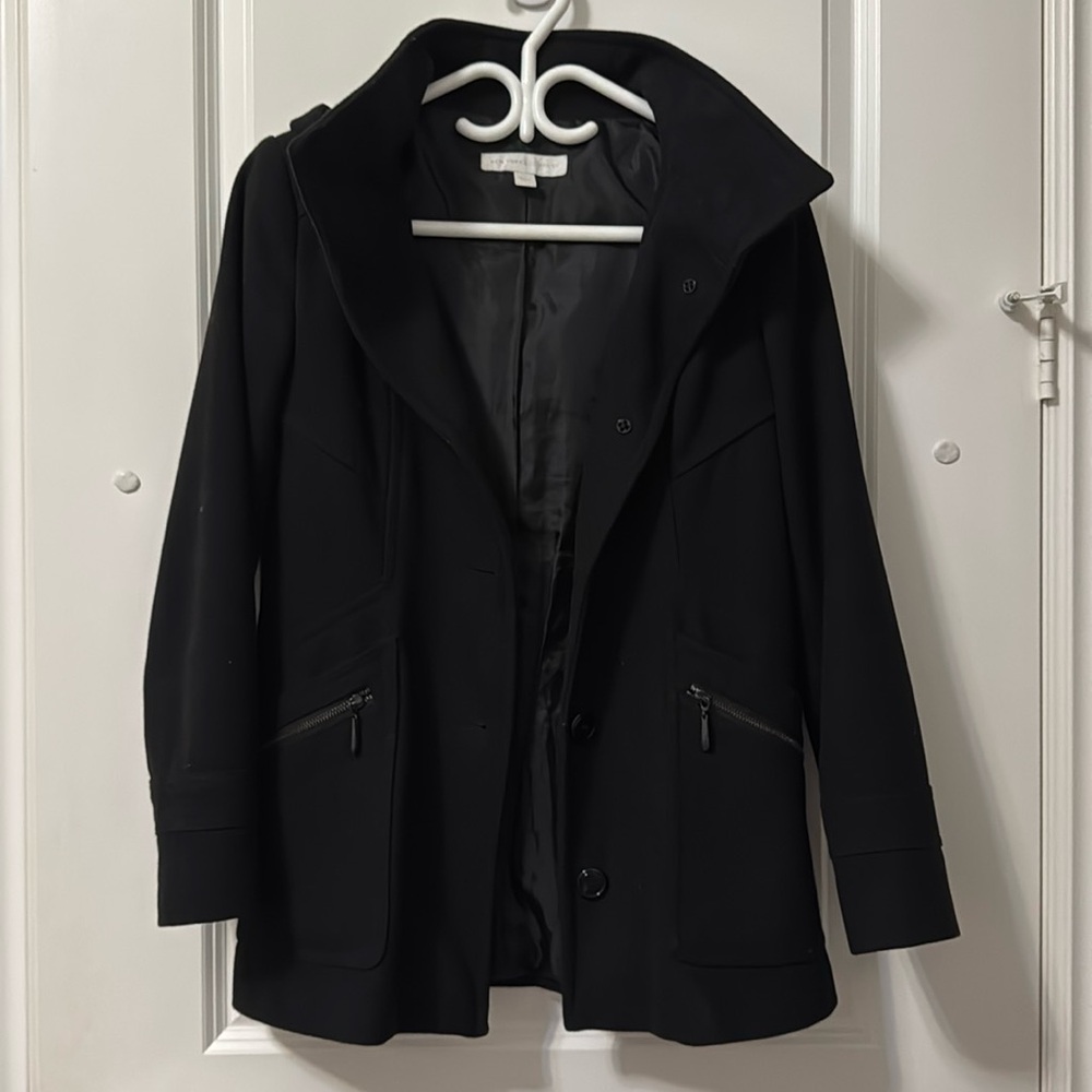 NY and Company Black Trench Coat